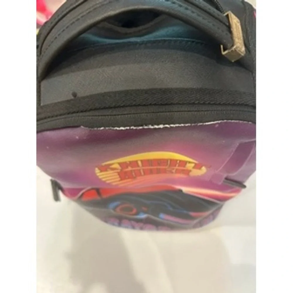 Sprayground x Knight Rider Limited Edition Retro Synthwave Backpack KITT 80s